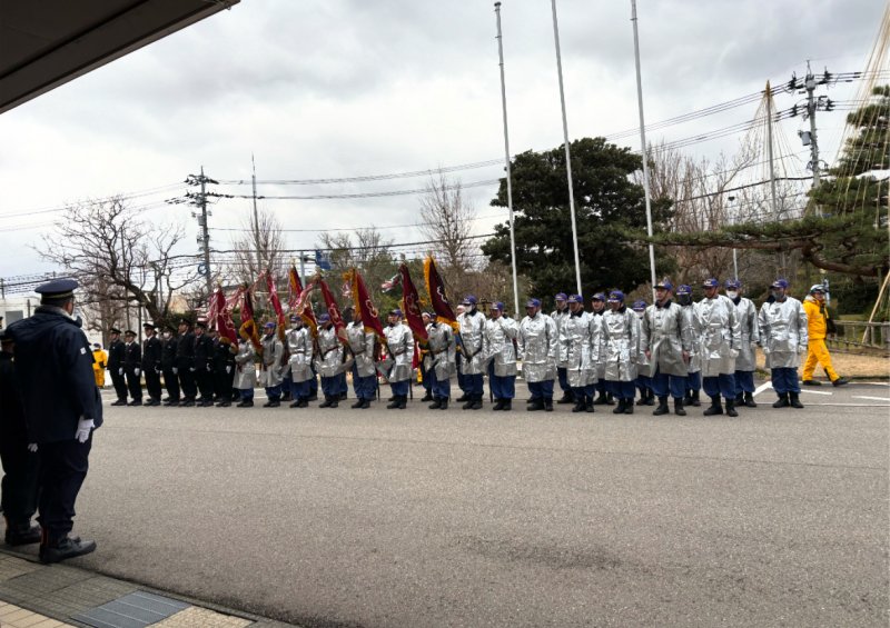 【1月11日】出初式に出席しました
