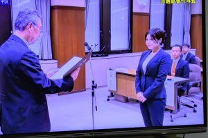 当選証書をいただきました